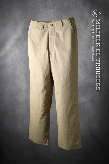 【WEARMASTERS】-New Release-<br>Lot.799 Milfolk CL Trousers