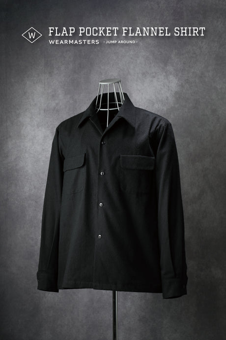 【WEARMASTERS】-New Release-<br>Lot.806 Flap Pocket Flannel Shirt
