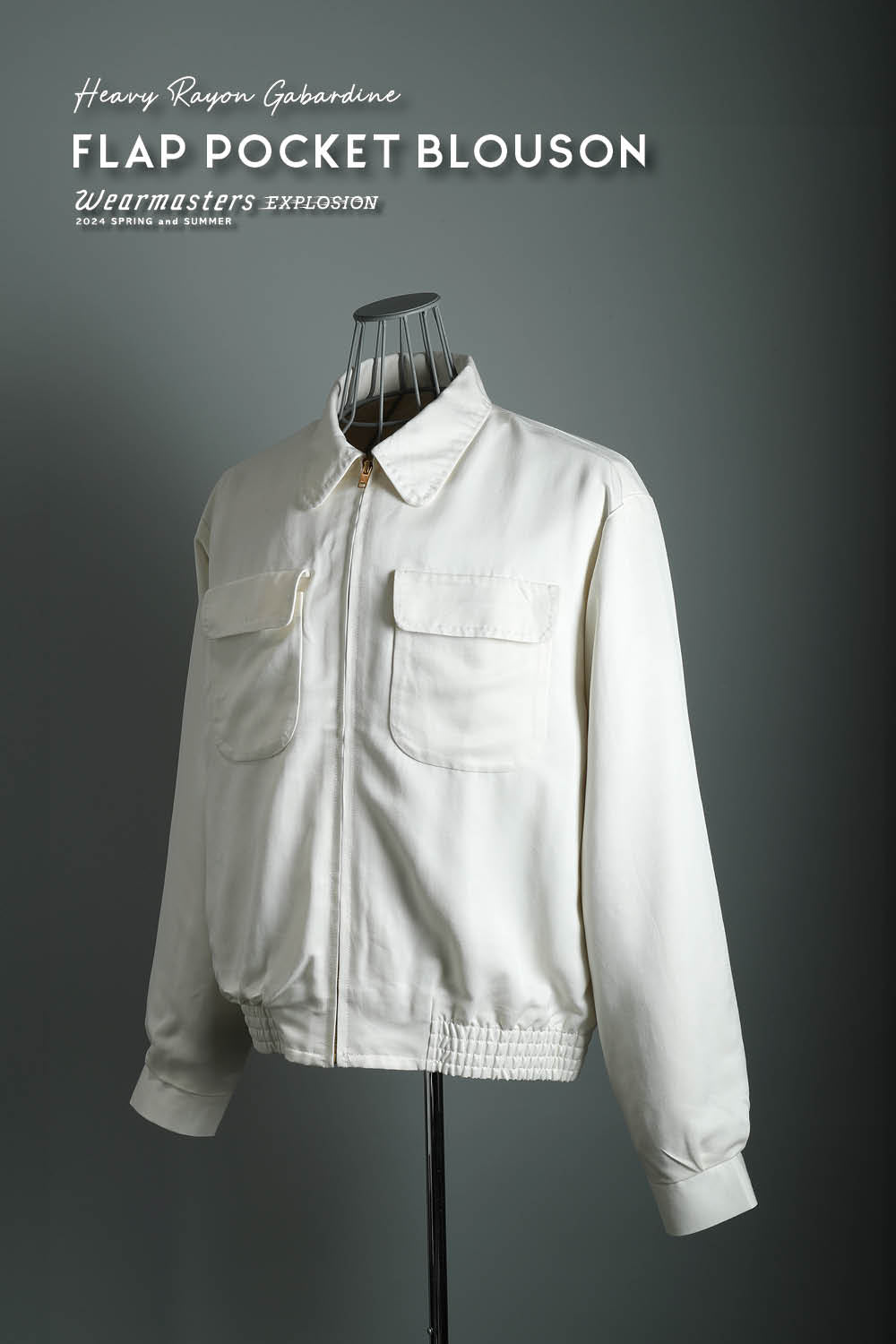 WEARMASTERS】-New Release-Lot.817 Heavy Rayon Gabardine