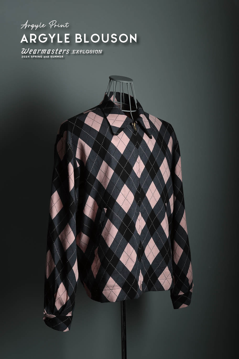 WEARMASTERS】-New Release-Lot.819 Argyle Blouson – ATTRACTIONS