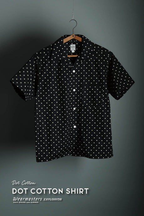 【WEARMASTERS】-New Release-<br>Lot.834 Dot Cotton Shirt