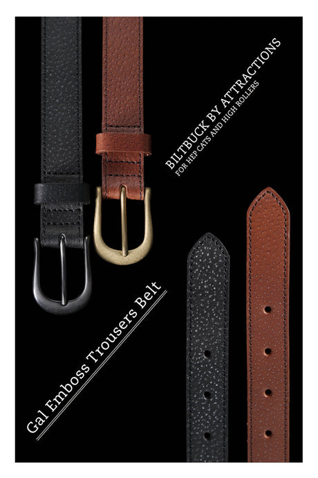 -New release-<br>BILTBUCK<br>Lot.984 Gal Emboss Trousers Belt