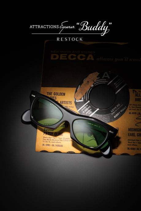 【ATTRACTIONS EYEWEAR】-Restock-<br>AE0001 Eyewear "Buddy"