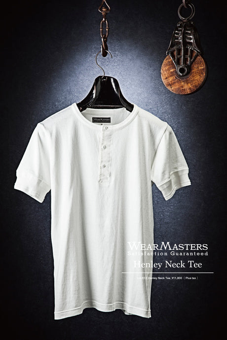 【WEARMASTERS】-Restock- Lot.612 Henley Neck Tee
