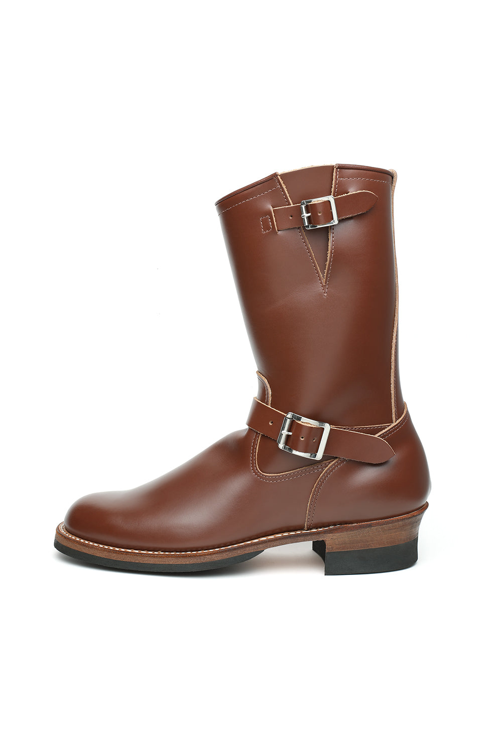 COMING SOONLot.269SP Steerhide Engineer Boots -Brown×Nickel