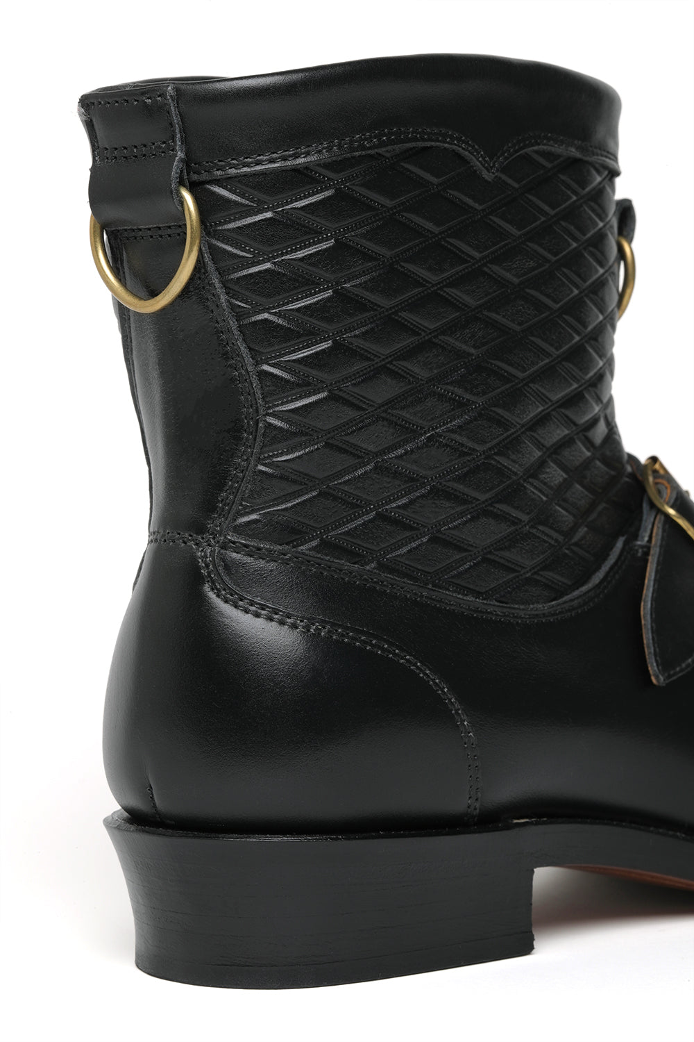 Lot.300 Roper Boots -Black- – ATTRACTIONS