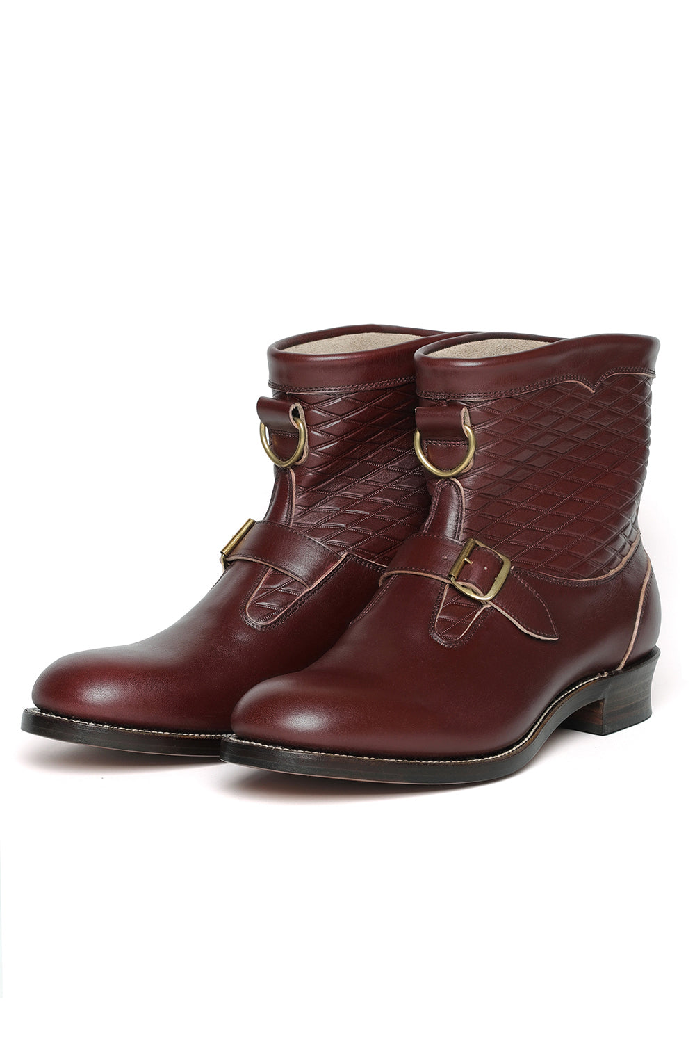 Lot.300 Roper Boots Burgundy