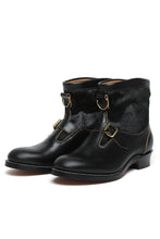 画像をギャラリービューアに読み込む, Lot.301 Horsehair Shaft Roper Boots -Black-
