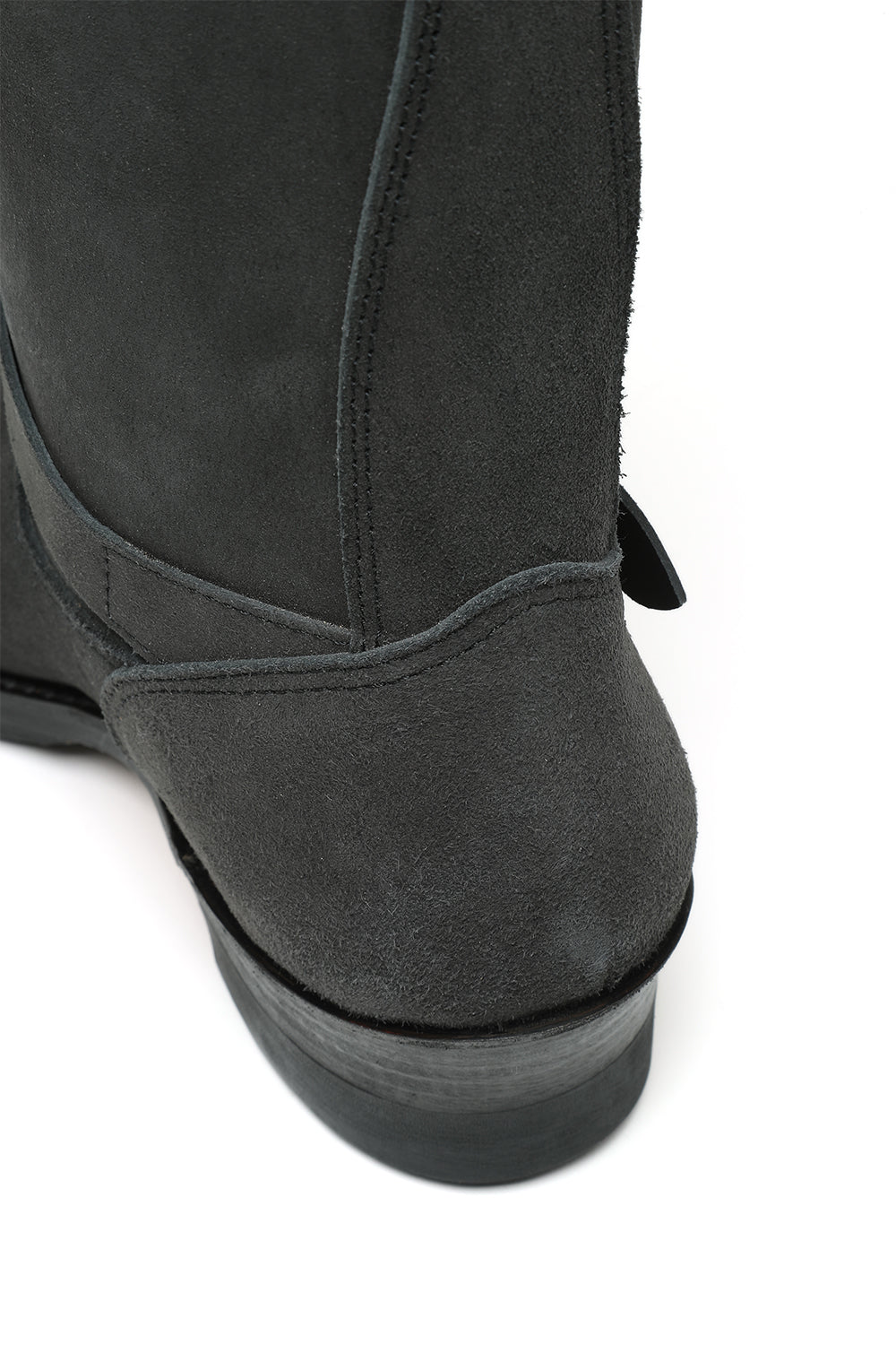 Lot.329 Suede Engineer Boots -Black- – ATTRACTIONS