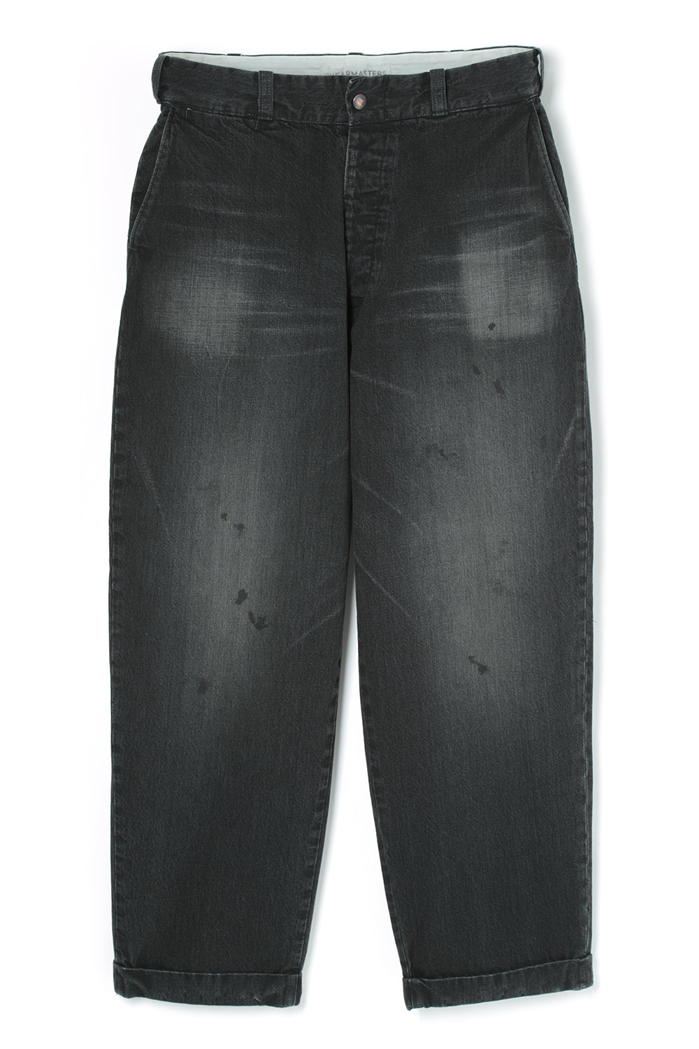 Lot.344AG Heritage Denim Trousers -Black Vintage Wash-