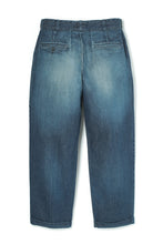 画像をギャラリービューアに読み込む, Heritage Denim Trousers Indigo Vintage Wash
