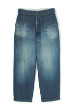 画像をギャラリービューアに読み込む, Heritage Denim Trousers Indigo Vintage Wash
