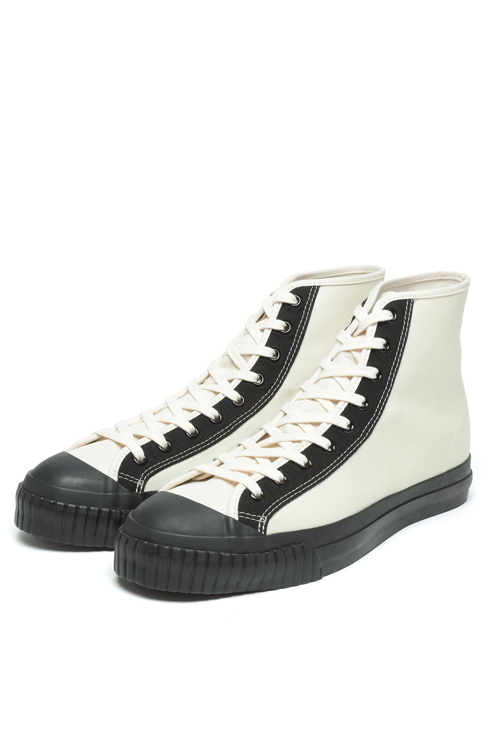 Lot.408 Jumpin' High Shoes -White×Black- – ATTRACTIONS