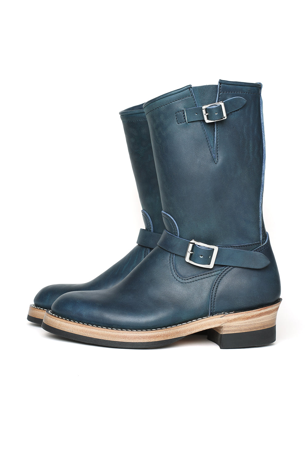 Lot.444SP Indigo Horsebutt Engineer Boots – ATTRACTIONS