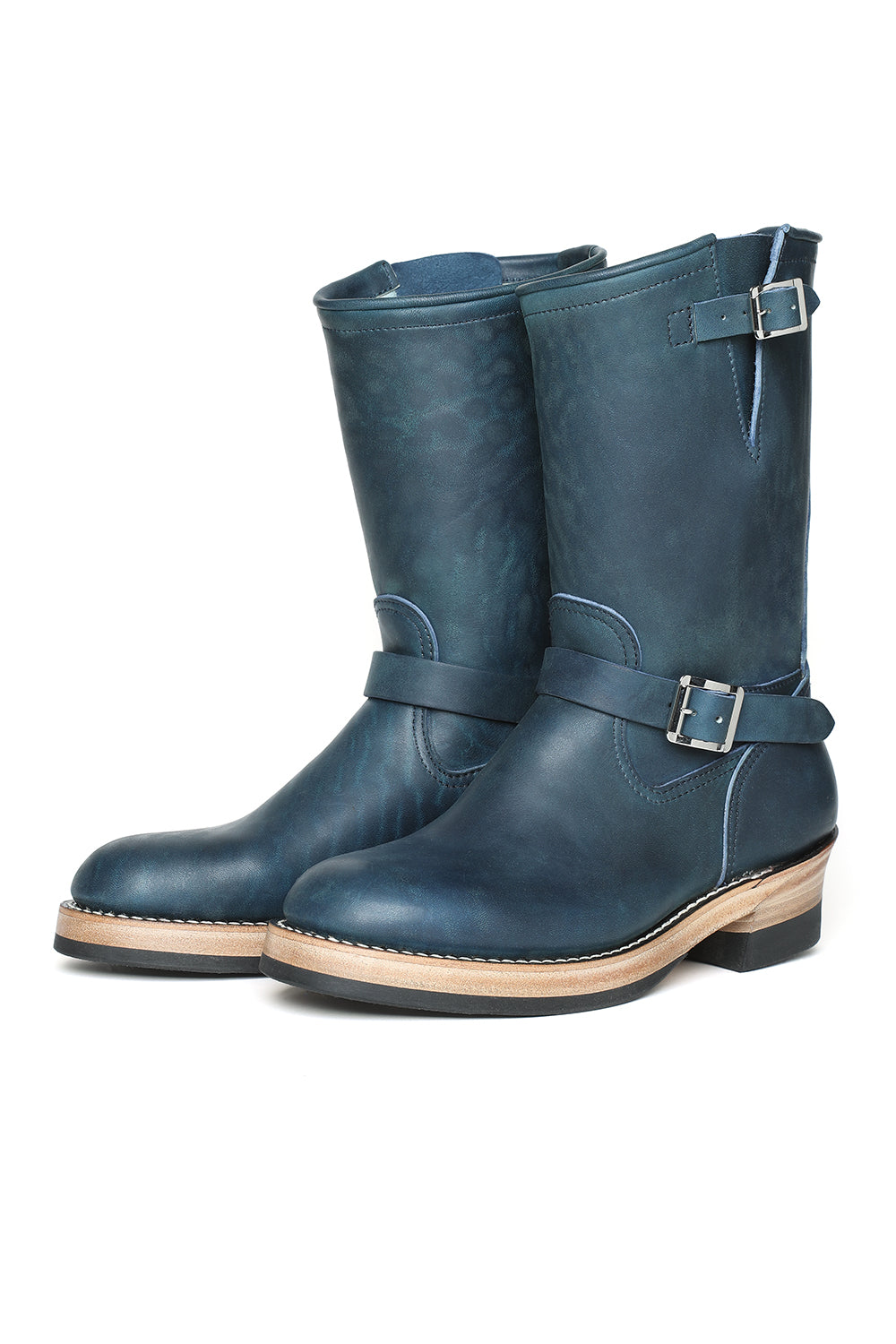 Lot.444SP Indigo Horsebutt Engineer Boots – ATTRACTIONS