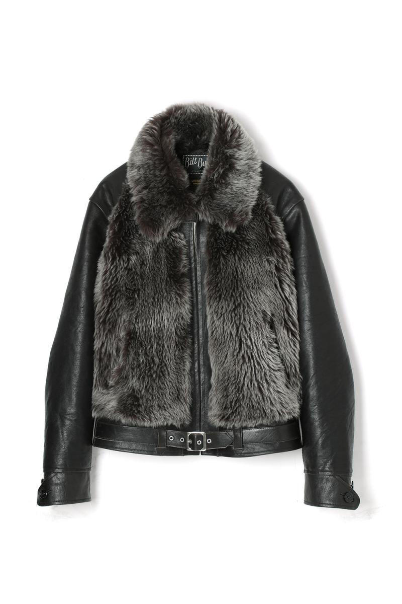 500SP Mud-Dyed Horsehide Grizzly Jacket – ATTRACTIONS