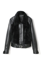 画像をギャラリービューアに読み込む, Lot.500W Queen’s Grizzly Jacket - Black×Black -
