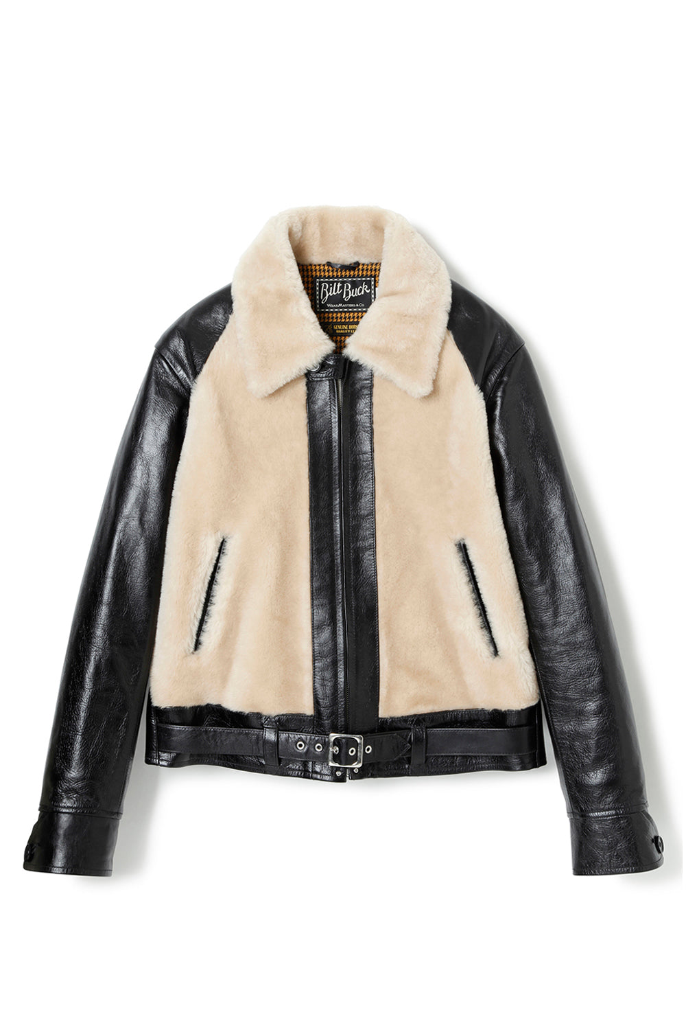 Lot.500 Grizzly Jacket -Black × White- – ATTRACTIONS