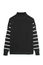 画像をギャラリービューアに読み込む, Lot.583 BS High Neck Sweater -Black-
