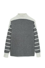 画像をギャラリービューアに読み込む, Lot.583 BS High Neck Sweater -Gray-
