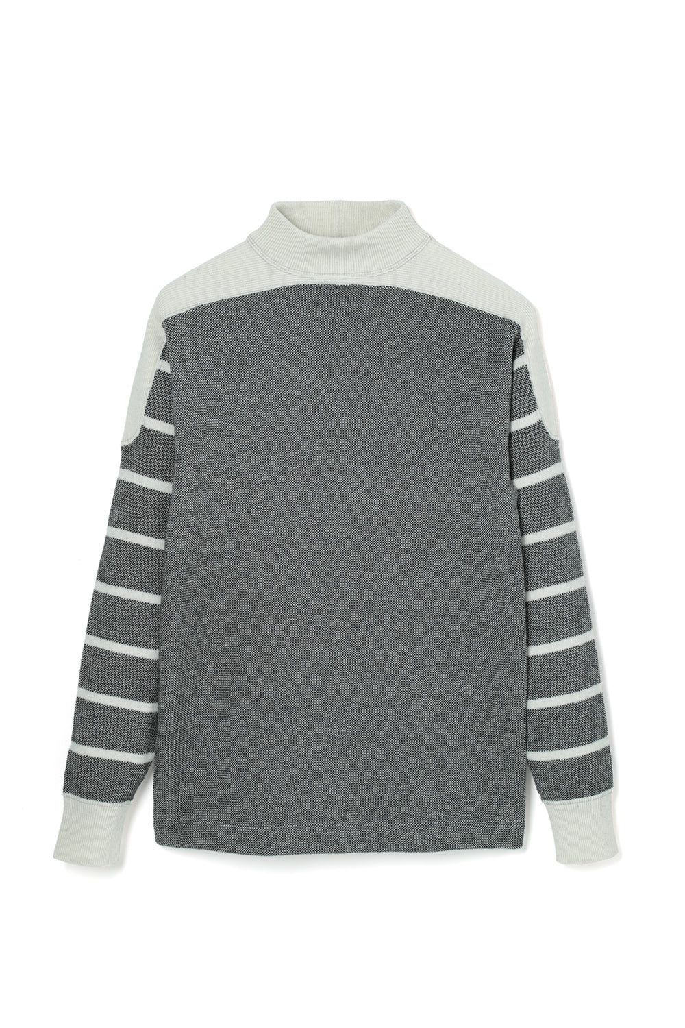 Lot.583 BS High Neck Sweater -Gray-