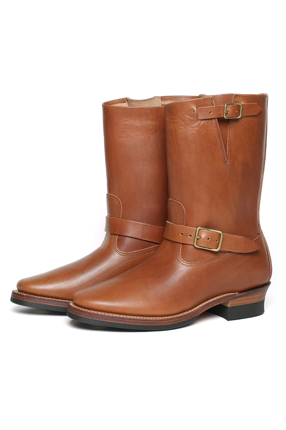 Lot.603LTD Engineer Boots “The Pioneer” - Heritage Vachetta Double