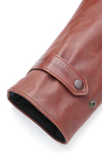 画像をギャラリービューアに読み込む, Lot.625 Hair On Horsehide King Shawl Jacket -Brown-
