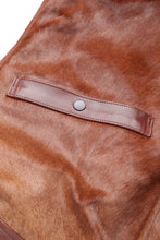 画像をギャラリービューアに読み込む, Lot.625 Hair On Horsehide King Shawl Jacket -Brown-
