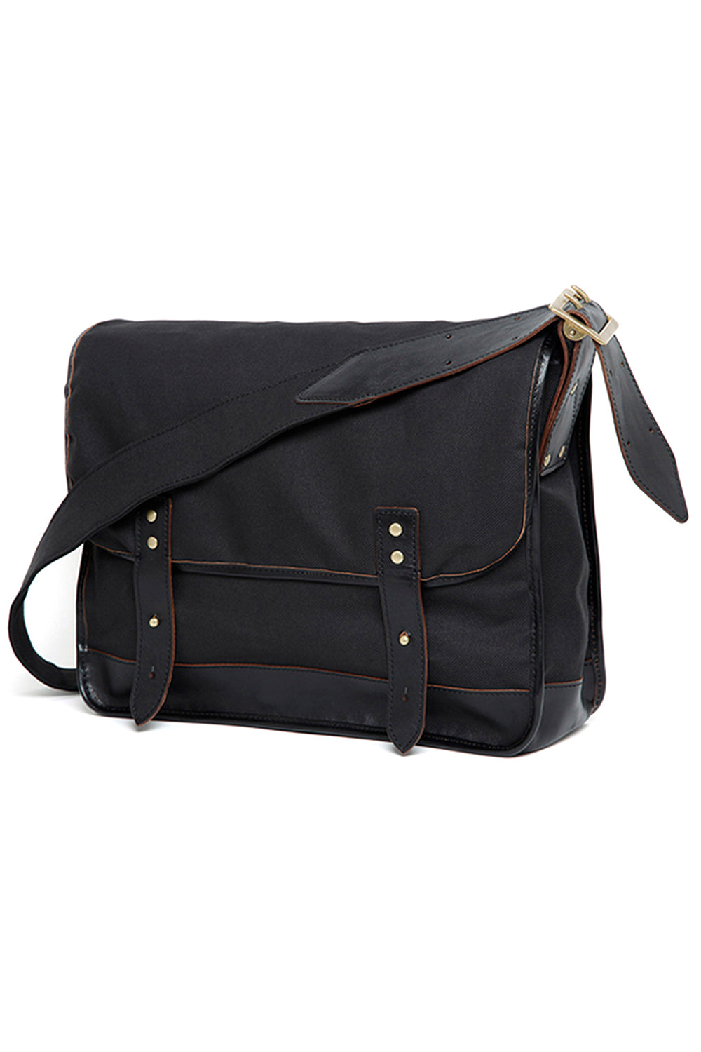 Lot.674 Mail Bag - Black -