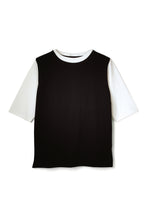 画像をギャラリービューアに読み込む, CK 2Tone Tee Black×White
