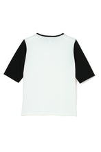 画像をギャラリービューアに読み込む, CK 2Tone Tee White×Black
