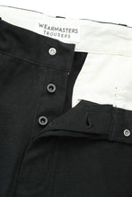 画像をギャラリービューアに読み込む, Heritage Brushed Back Sateen Trousers Black
