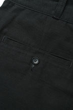 画像をギャラリービューアに読み込む, Heritage Brushed Back Sateen Trousers Black
