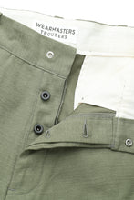 画像をギャラリービューアに読み込む, Heritage Brushed Back Sateen Trousers Khaki
