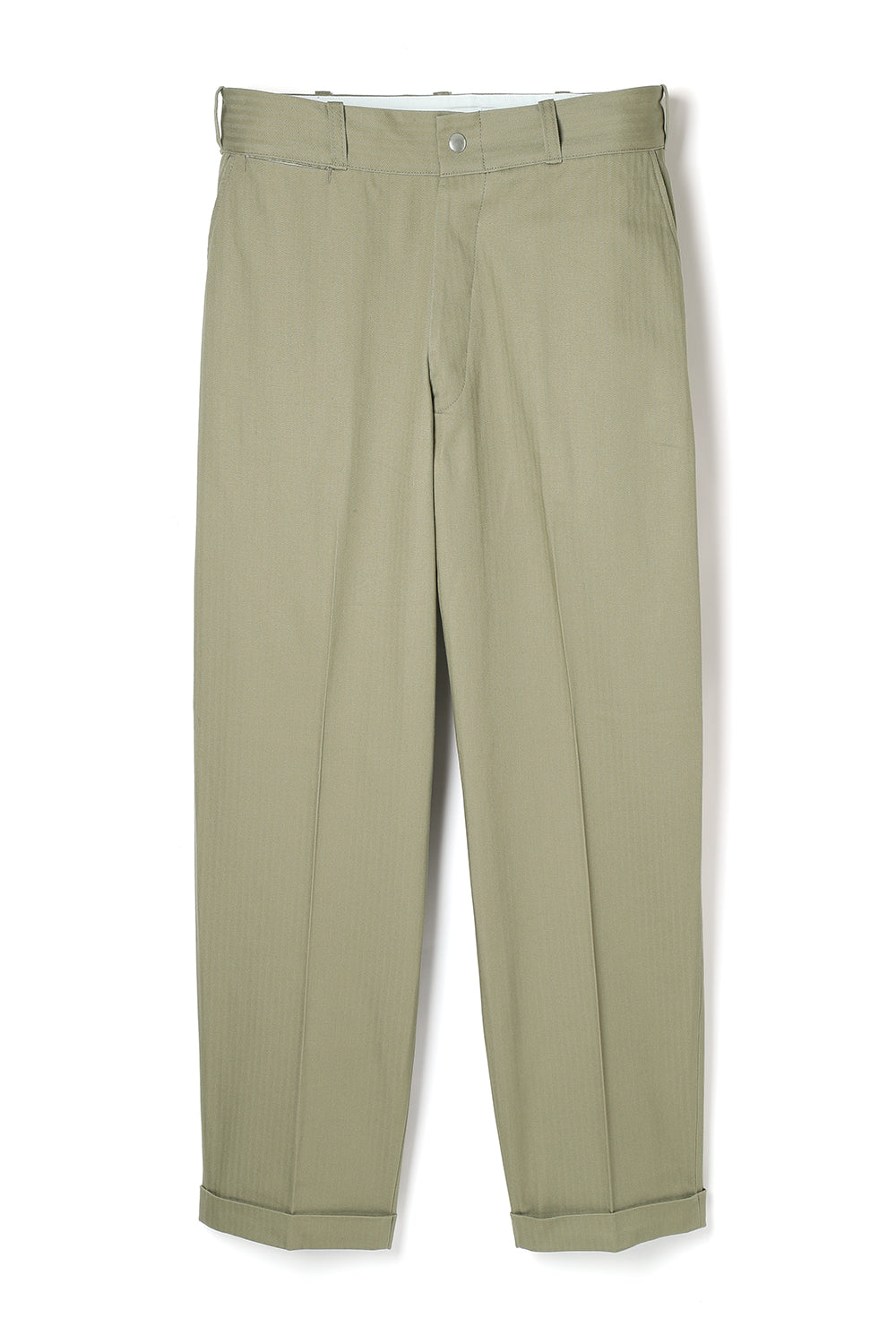 Lot.720 Heritage Trousers / US Navy Herringbone -Khaki- – ATTRACTIONS