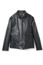 画像をギャラリービューアに読み込む, Lot.762 Horsehide A-1 Zip Jacket -Black-
