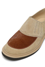 画像をギャラリービューアに読み込む, Lot.772 Horsehair Vamp Slip-On Shoes -Brown-
