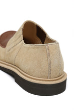 画像をギャラリービューアに読み込む, Lot.772 Horsehair Vamp Slip-On Shoes -Brown-
