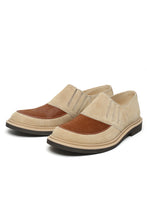 画像をギャラリービューアに読み込む, Lot.772 Horsehair Vamp Slip-On Shoes -Brown-
