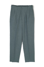 画像をギャラリービューアに読み込む, Lot.779 Double Pleats Linen Trousers -Gray-
