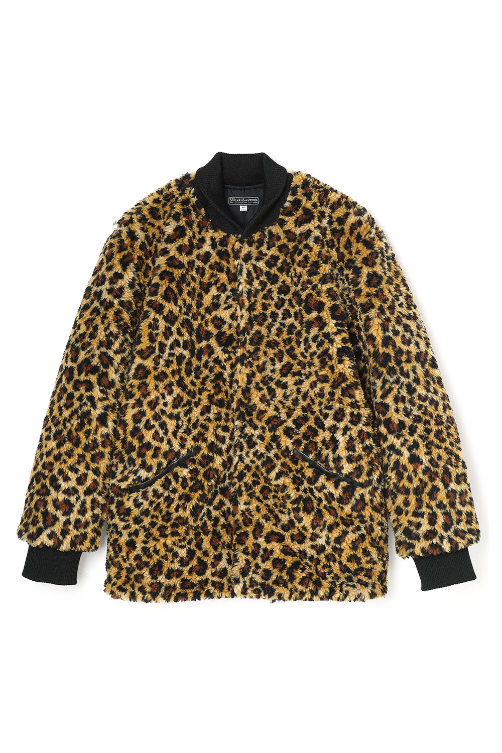 Lot.796 Leopard Car Coat -Yellow-