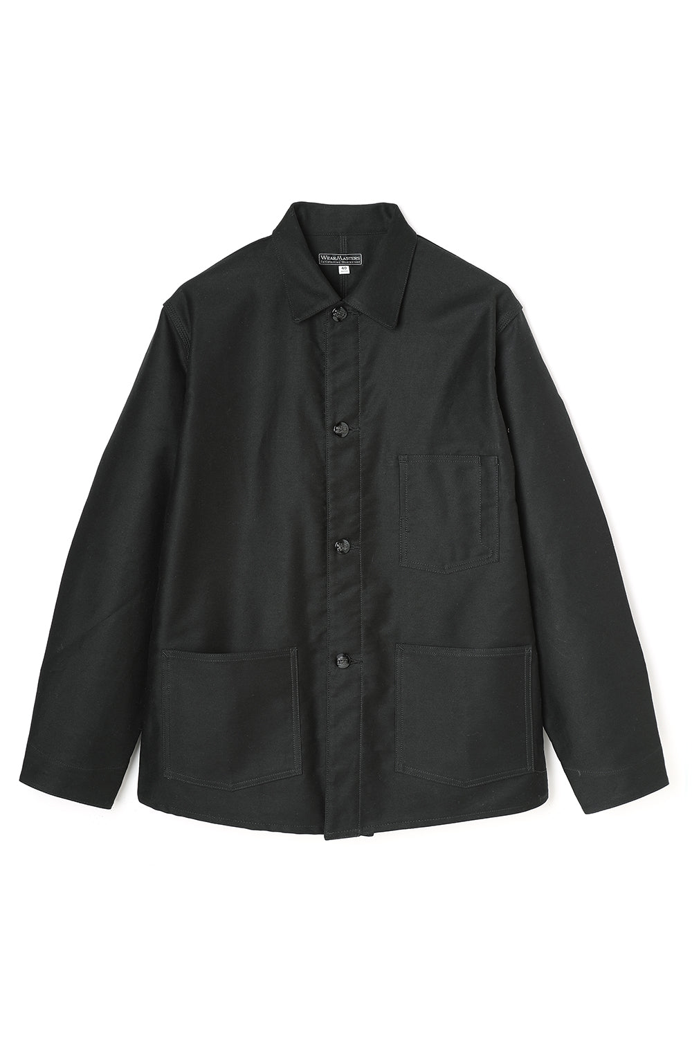 Lot.802 Black Moleskin Coverall Jacket – ATTRACTIONS