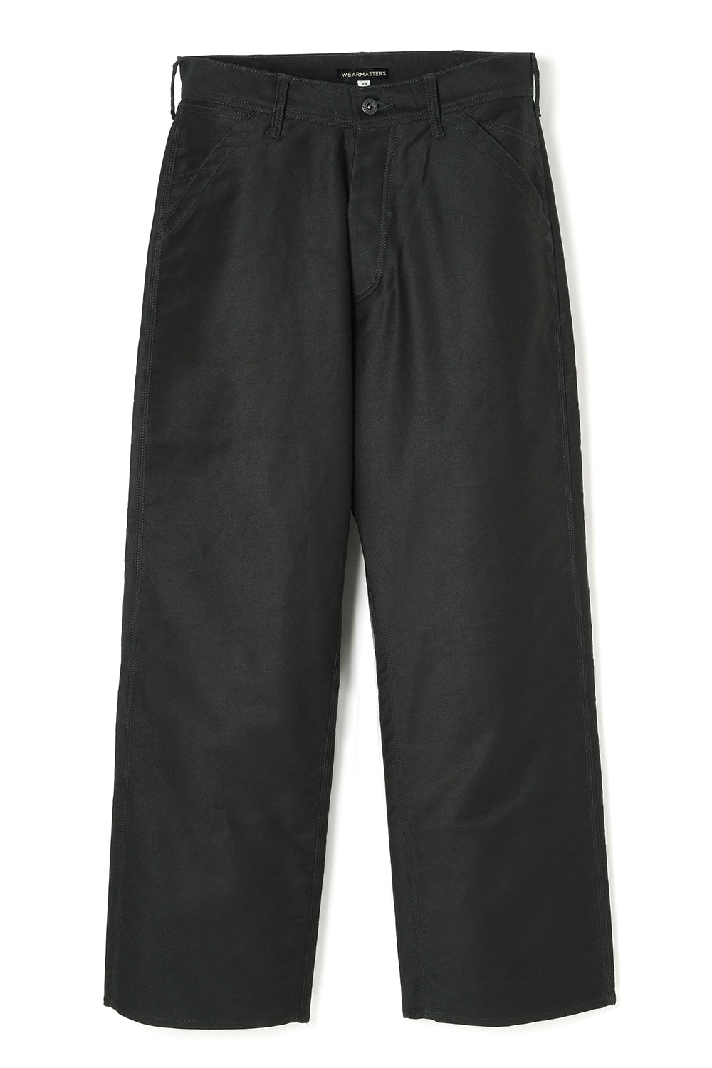 Lot.804 Black Moleskin SL Painter Pants -Black- – ATTRACTIONS
