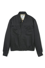 画像をギャラリービューアに読み込む, Lot.817 Heavy Rayon Gabardine Blouson -Black-
