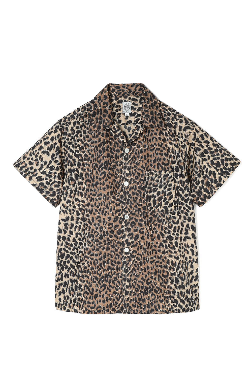 Lot.824 Leopard Cotton S/S Shirt