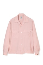 画像をギャラリービューアに読み込む, Lot.835 Flap Pocket Rayon L/S Shirt -Pink-
