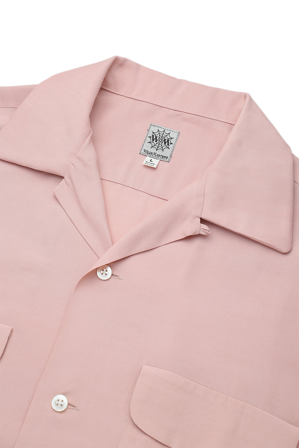 GAUCHERE PARIS コットン 半袖 シャツ 36 PINK NADE NADEストライプショートシャツ / ピンク(MK-353
