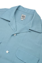 画像をギャラリービューアに読み込む, Lot.836 Flap Pocket Rayon S/S Shirt -Sax-
