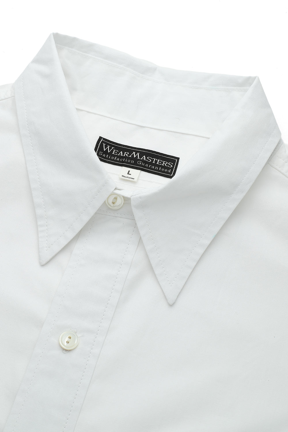 Lot.868 Regular Collar Dress Shirt -White- – ATTRACTIONS