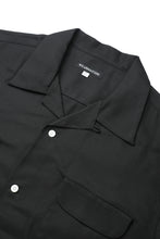 画像をギャラリービューアに読み込む, Lot.877 Flap Pocket Rayon Shirt L/S -Black-
